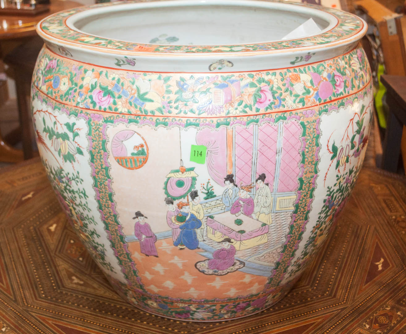 Appraisal: Oriental fish bowl