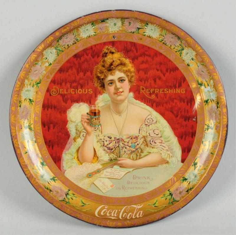 Appraisal: Coca-Cola Serving Tray Colors are strong and bright overall with