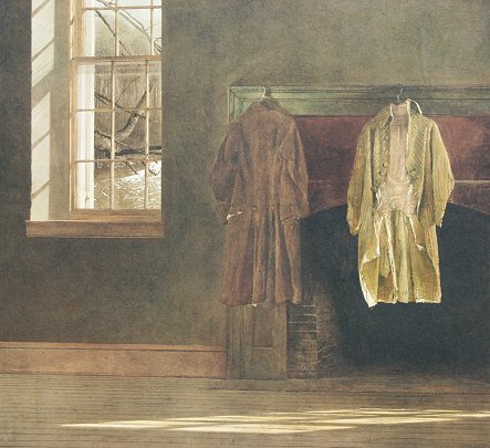 Appraisal: WYETH Andrew American - ''The Quaker'' Collotype sight size ''