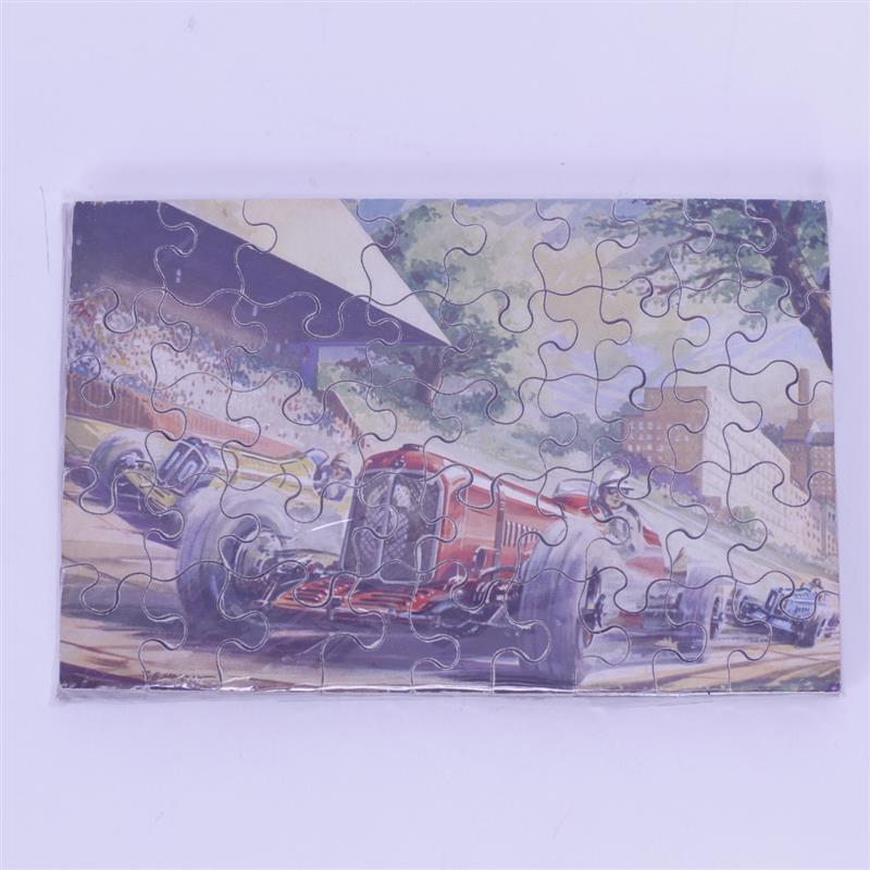 Appraisal: Victory wood Racing Jig-Saw Puzzle Manufactured in England Circa late