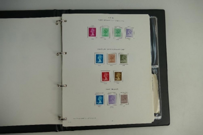 Appraisal: A good GB machin stamp collection in a SG album