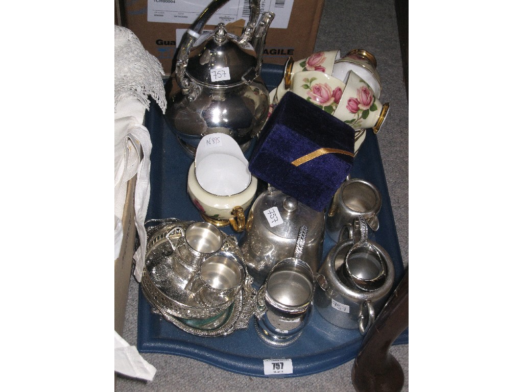 Appraisal: Tray lot of Royal Albert teawares hotel wares etc