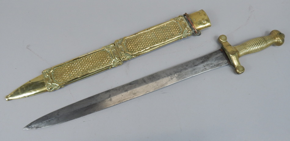 Appraisal: An early thC Continental sword the blade stamped F E