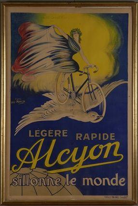 Appraisal: POSTER MANGIN LOUIS LEGERE RAPIDE ALCYON SILLONE LE MONDE PARIS