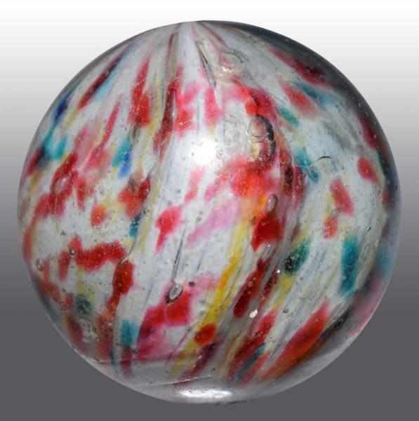 Appraisal: Lobed Onionskin Marble Description Nice distinct lobing four lobes in