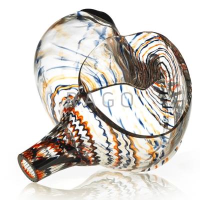 Appraisal: MARVIN LIPOFSKY b GIANNI TOSO b FRATELLI-TOSO Important glass vessel