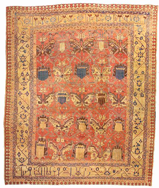 Appraisal: A Bakhshaish carpet Northern Persia late th century size approximately