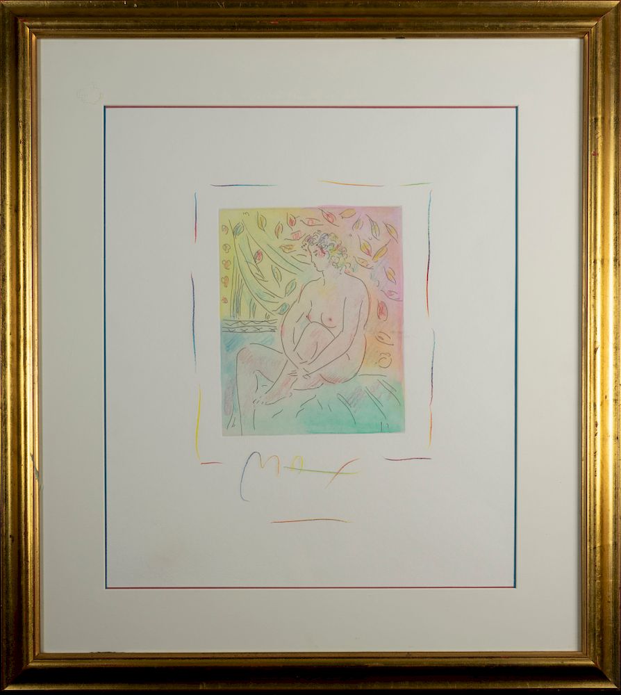 Appraisal: Peter Max - Homage to Picasso Lot Peter Max American