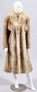 Appraisal: COYOTE FUR FULL LENGTH COAT SIZE COYOTE FUR FULL LENGTH