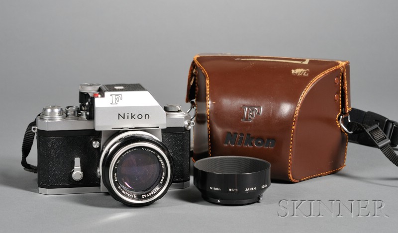 Appraisal: Nikon Model F mm Camera with Nikkor-S f mm lens