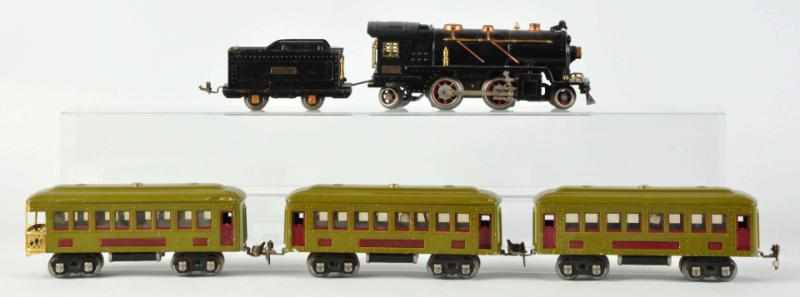 Appraisal: Lionel O-Gauge No Passenger Train Set Pre-war Includes no steam