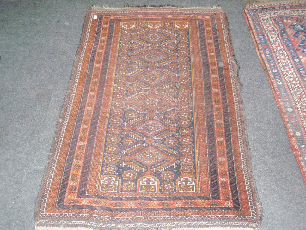 Appraisal: A Turkish design rug