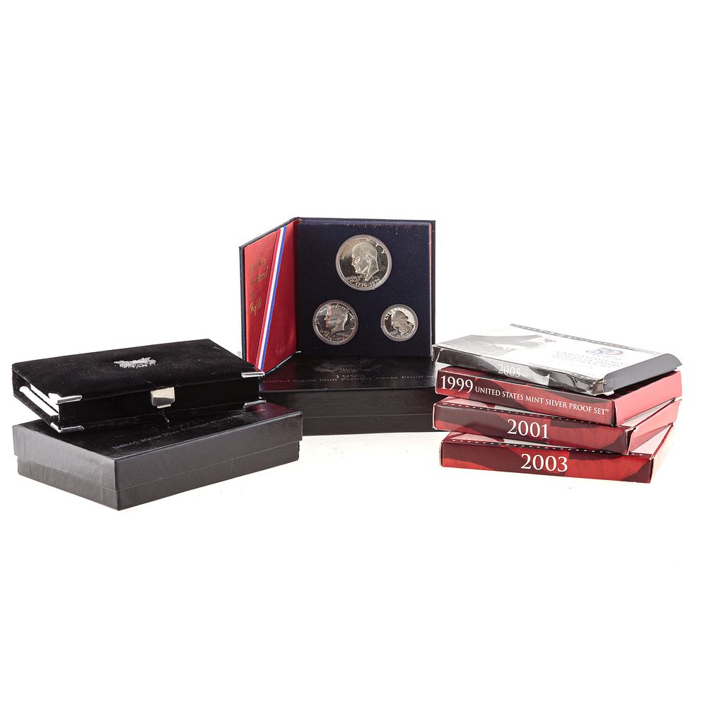 Appraisal: US Regular and Silver Proof Sets - Silver Sets -