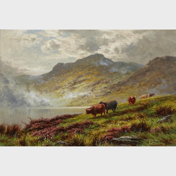 Appraisal: Henry Deacon Hillier Parker - LOCH AILORT British Oil on