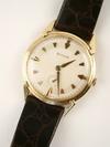 Appraisal: GENT'S WRISTWATCH - K yellow gold gent's Bulova wristwatch with