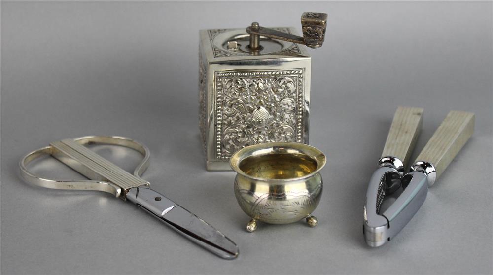 Appraisal: RUSSIAN SILVER SMALL POT early th century probably Kiev the