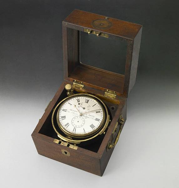 Appraisal: A Victorian two day marine chronometer Arnold and Dent Strand