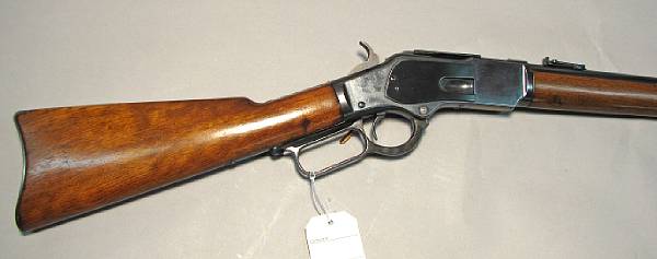 Appraisal: A Winchester Model saddle ring carbine Serial no A for