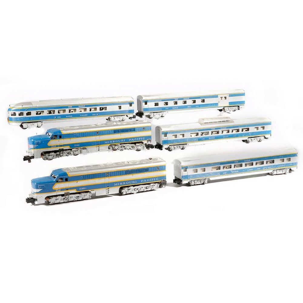 Appraisal: AF S Missouri Pacific Passenger Set AF S gauge Missouri