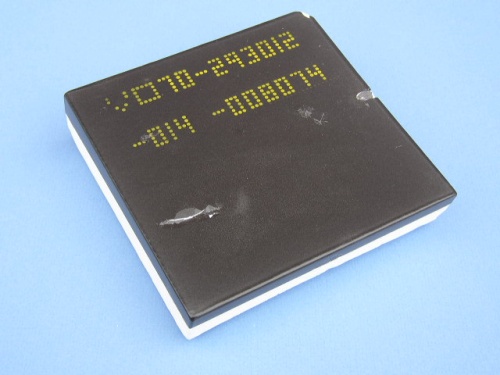 Appraisal: Shuttle Tile A black Space Shuttle thermal protection tile with