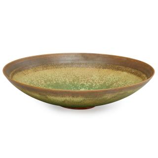 Appraisal: GERTRUD AND OTTO NATZLER Low bowl GERTRUD NATZLER - OTTO