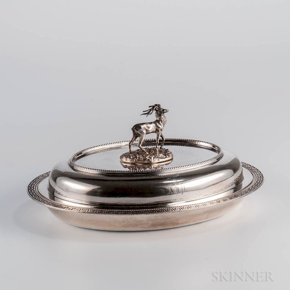 Appraisal: William Gale Jr Sterling Silver Tureen William Gale Jr Sterling