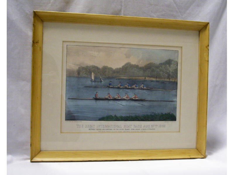 Appraisal: The Great International Boat Race C I Litho Aug Between