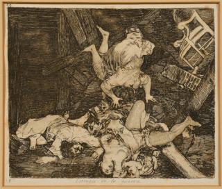 Appraisal: Goya Etching from The Disasters of War Series Francisco Goya