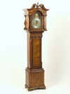 Appraisal: MINIATURE TALL CASE CLOCK - Custom made spring driven eight