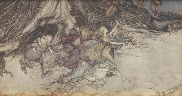 Appraisal: AFTER ARTHUR RACKHAM AMERICAN - When they think you are