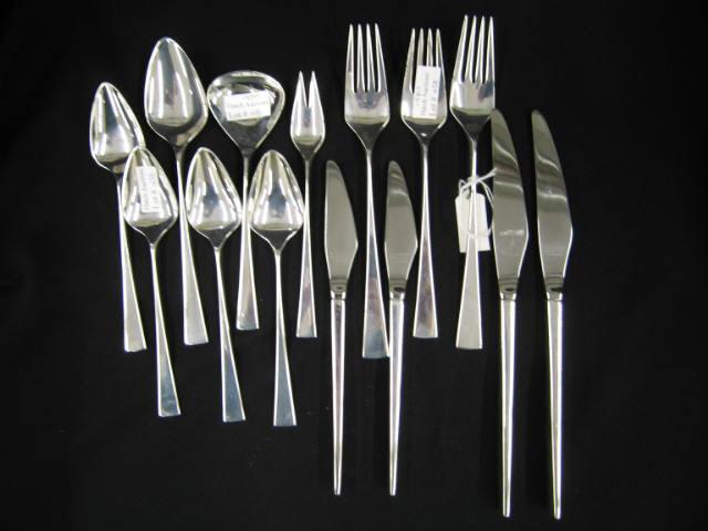 Appraisal: Pcs Reed Barton sterling silver flatware various knives forks spoons