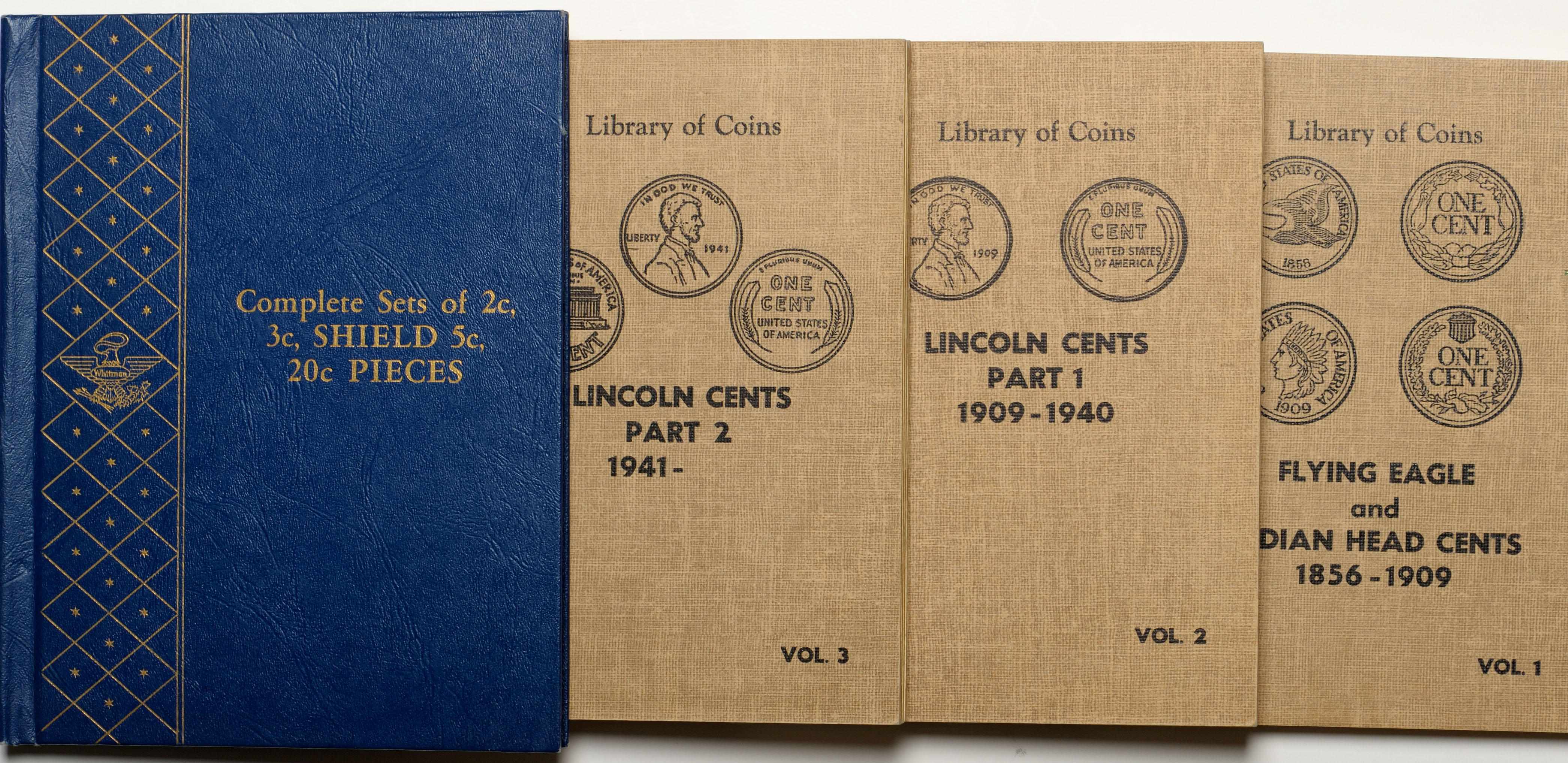 Appraisal: Group of Four Coin and Currency Institute and Whitman Books