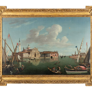 Appraisal: After Giovanni Canaletto Italian - A View of San Giorgio