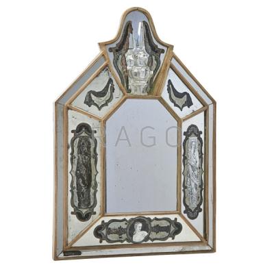 Appraisal: LEON MASSON Wall-hanging mirror Condition Report