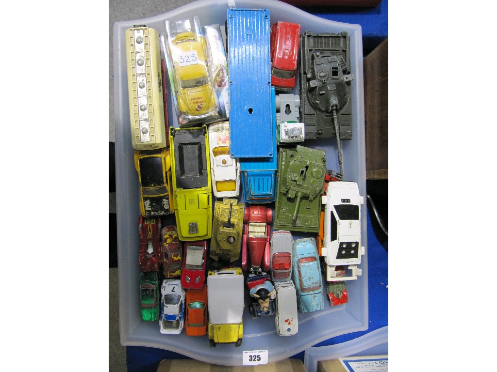 Appraisal: Tray lot of assorted die cast models