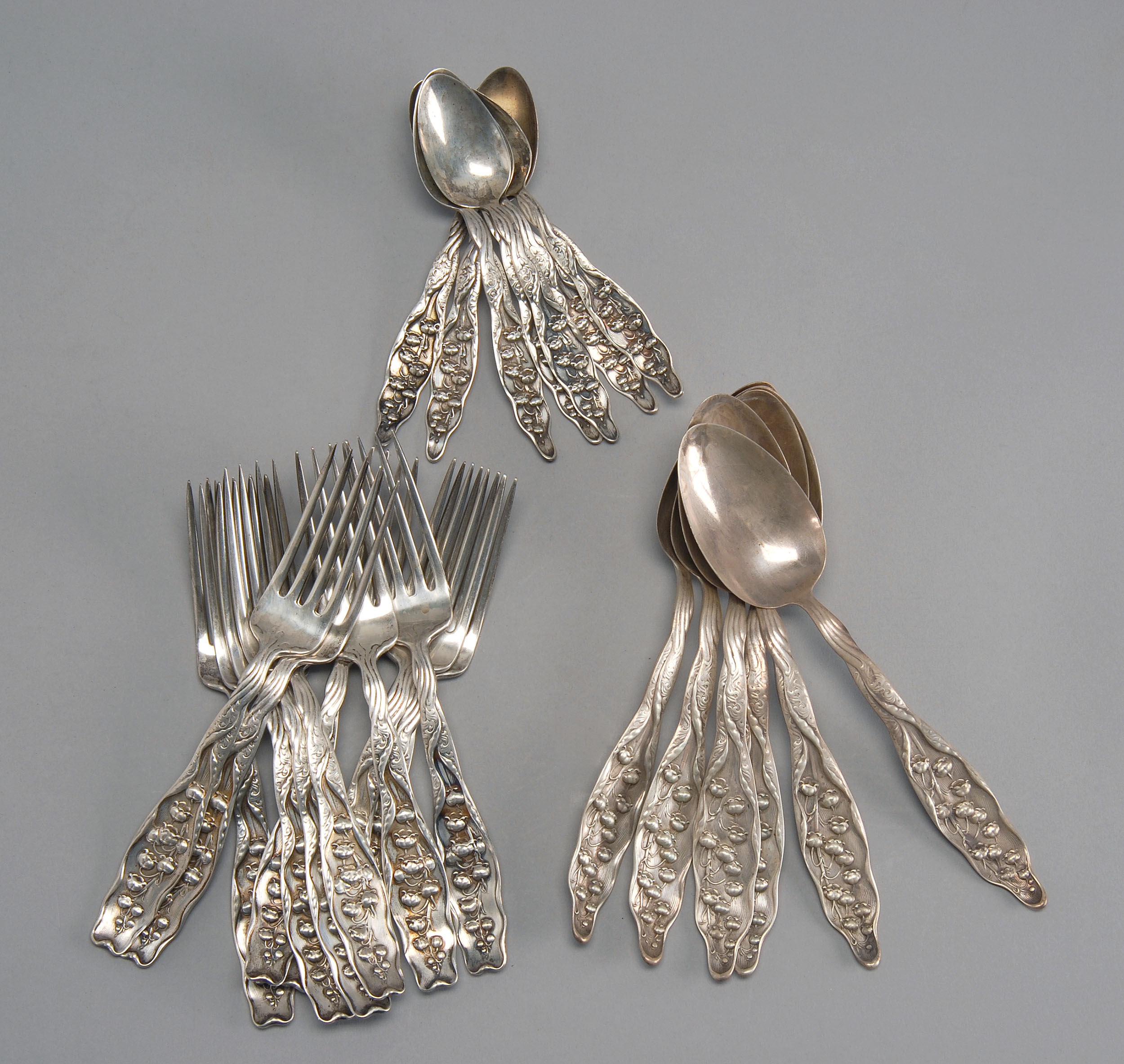 Appraisal: TWENTY-FOUR PIECES OF STERLING SILVER BY WHITING DIV OF GORHAM