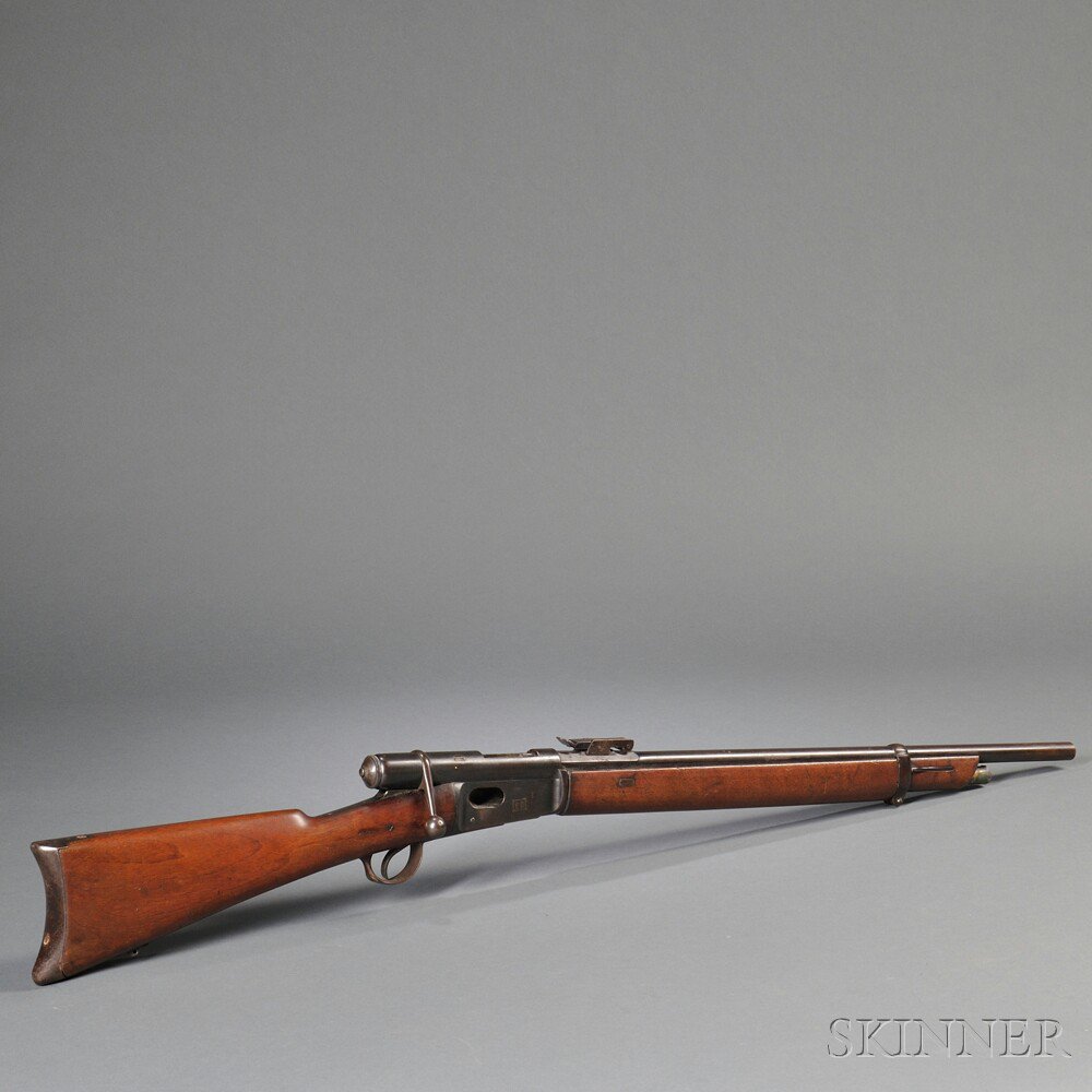 Appraisal: Swiss Model Vetterli Rifle c late th century walnut stock