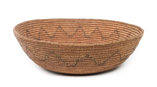 Appraisal: Sale Lot A Navajo Basketry Bowl Height x diameter inches