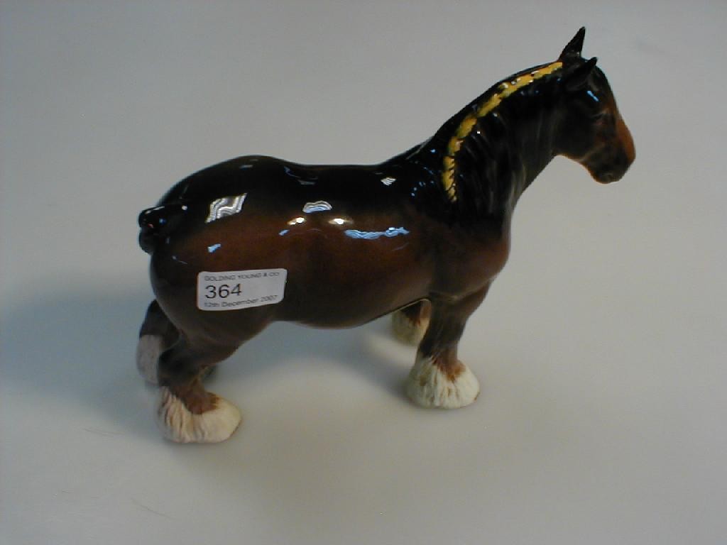 Appraisal: A Beswick shire horse