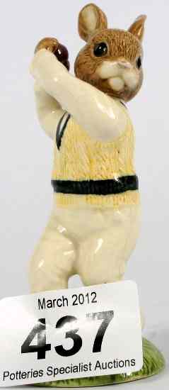 Appraisal: Royal Doulton Bunnykins Figure Bowler DB Limited Edition Boxed