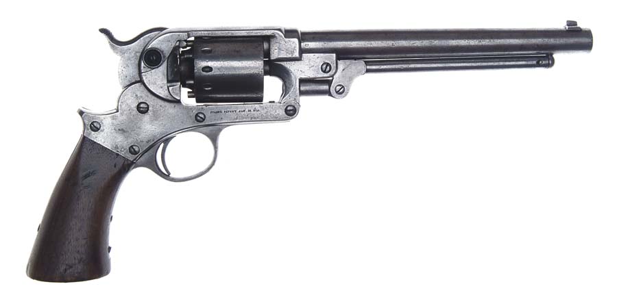 Appraisal: MARTIALLY MARKED STARR SINGLE ACTION ARMY REVOLVER Cal SN Usual