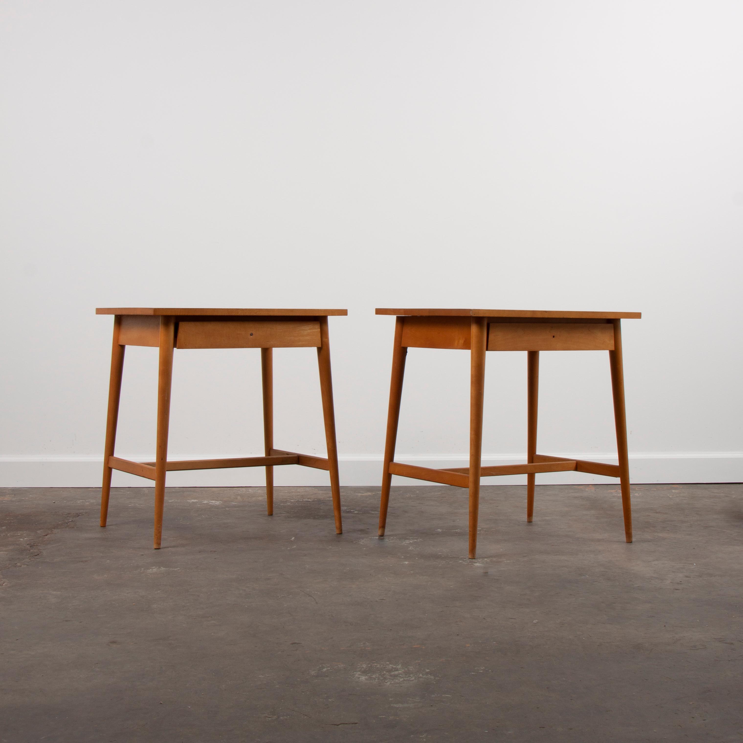 Appraisal: PAUL MCCOBB PLANNER GROUP PAIR OF LAMP TABLES A pair