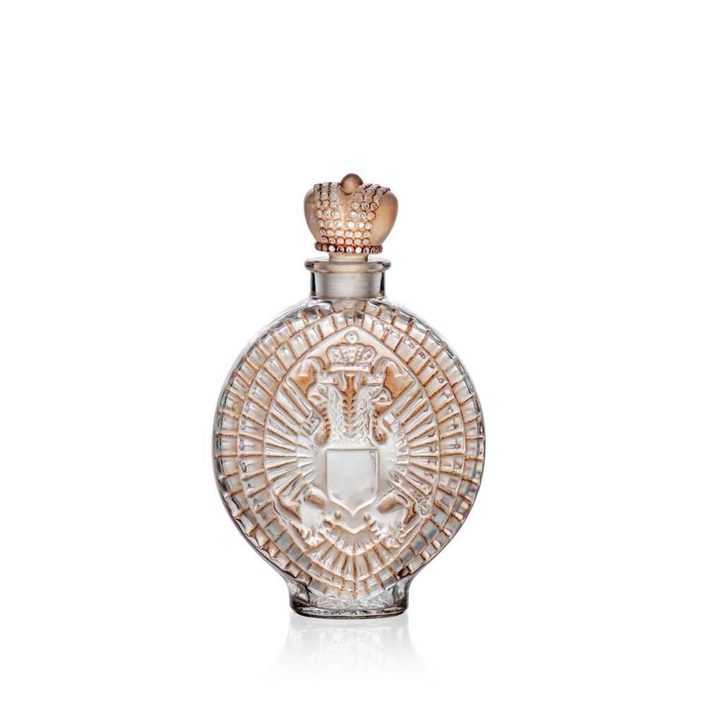 Appraisal: REN LALIQUE FRENCH - PARFUM IMPERIAL LENGYEL NO designed clear