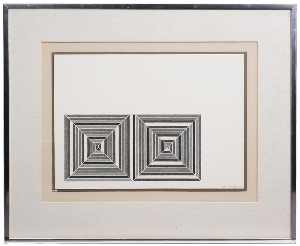 Appraisal: FRANK STELLA 'LES INDES GALANTES III' LITHOGRAPHFrank Stella American Born