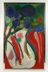 Appraisal: OOC - Abstract Expressionist Floral by Fay Lansner NY -