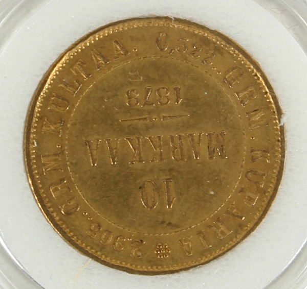 Appraisal: Finland Markkaa Gold Coin g