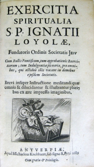 Appraisal: IGNATIUS of Loyola Saint Exercitia Spiritualia S P Ignatii Loyolae