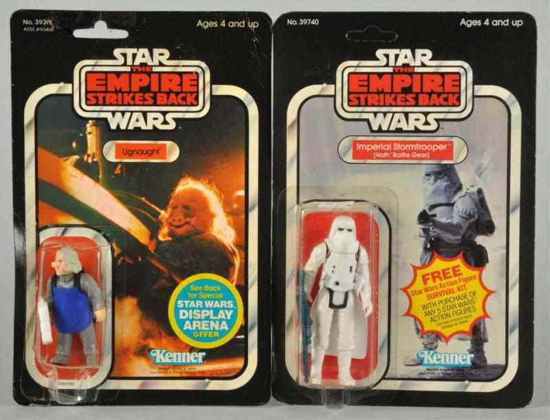 Appraisal: Lot of Star Wars Carded Figures Description Empire Strikes Back