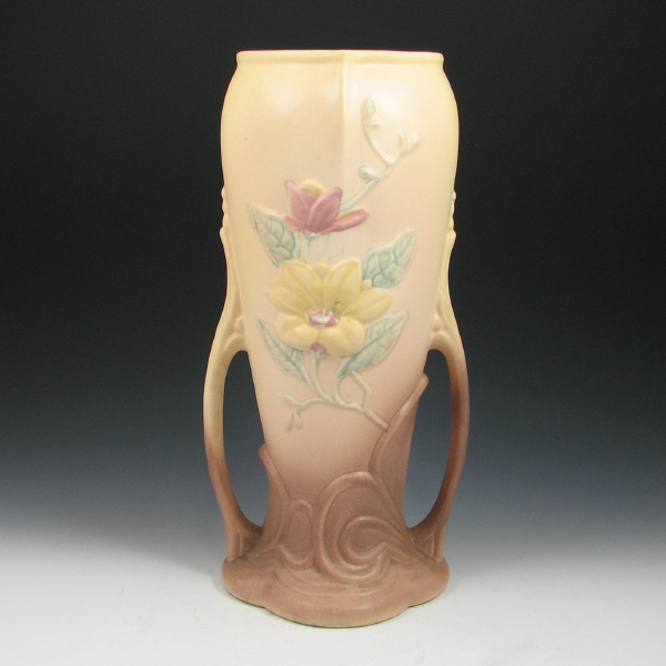 Appraisal: Hull Magnolia Matte - Floor Vase - Mint Magnolia Matte