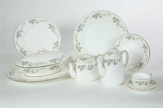 Appraisal: SET OF MINTON CHINA Greenwich pattern Service for twelve including